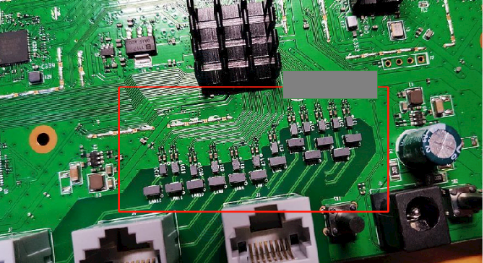 图示为电容式方案的产品 图示为电容式方案的产品