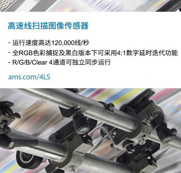 艾迈斯研发出全新系列线扫描图像传感器