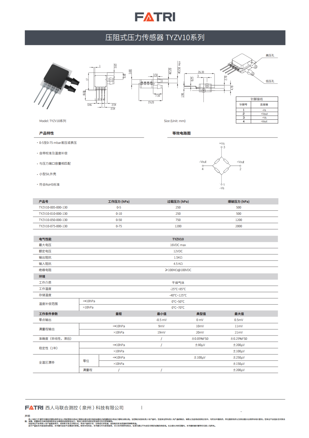 助力呼吸机、血压计和家电测量，西人马压力传感器成功量产