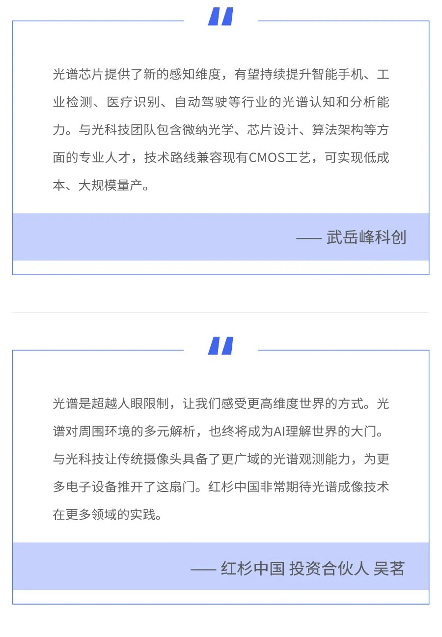 与光科技完成数亿元Pre-A轮融资,持续引领光谱芯片发展 与光科技完成数亿元Pre-A轮融资,持续引领光谱芯片发展