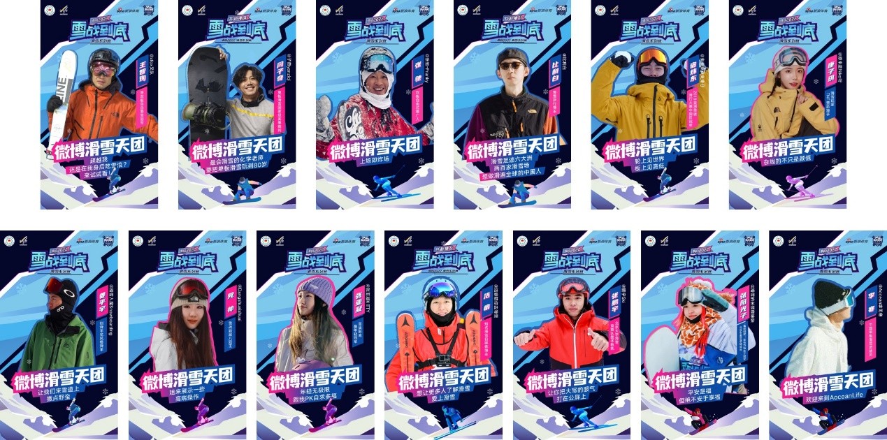“微博滑雪天团”出道即涨粉百万