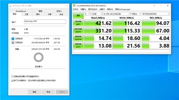 每秒400MB高速读取!轻若无物。—三星Type-C
