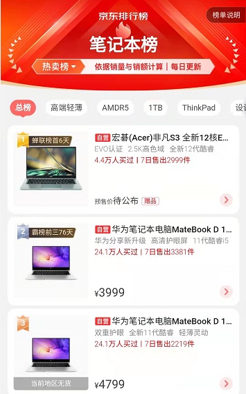 四月焕新季电脑数码产品该怎么选？不妨看下京东这三个榜单