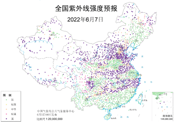 全国高考天气地图出炉:从北到南天气雨晴雨夹心状
