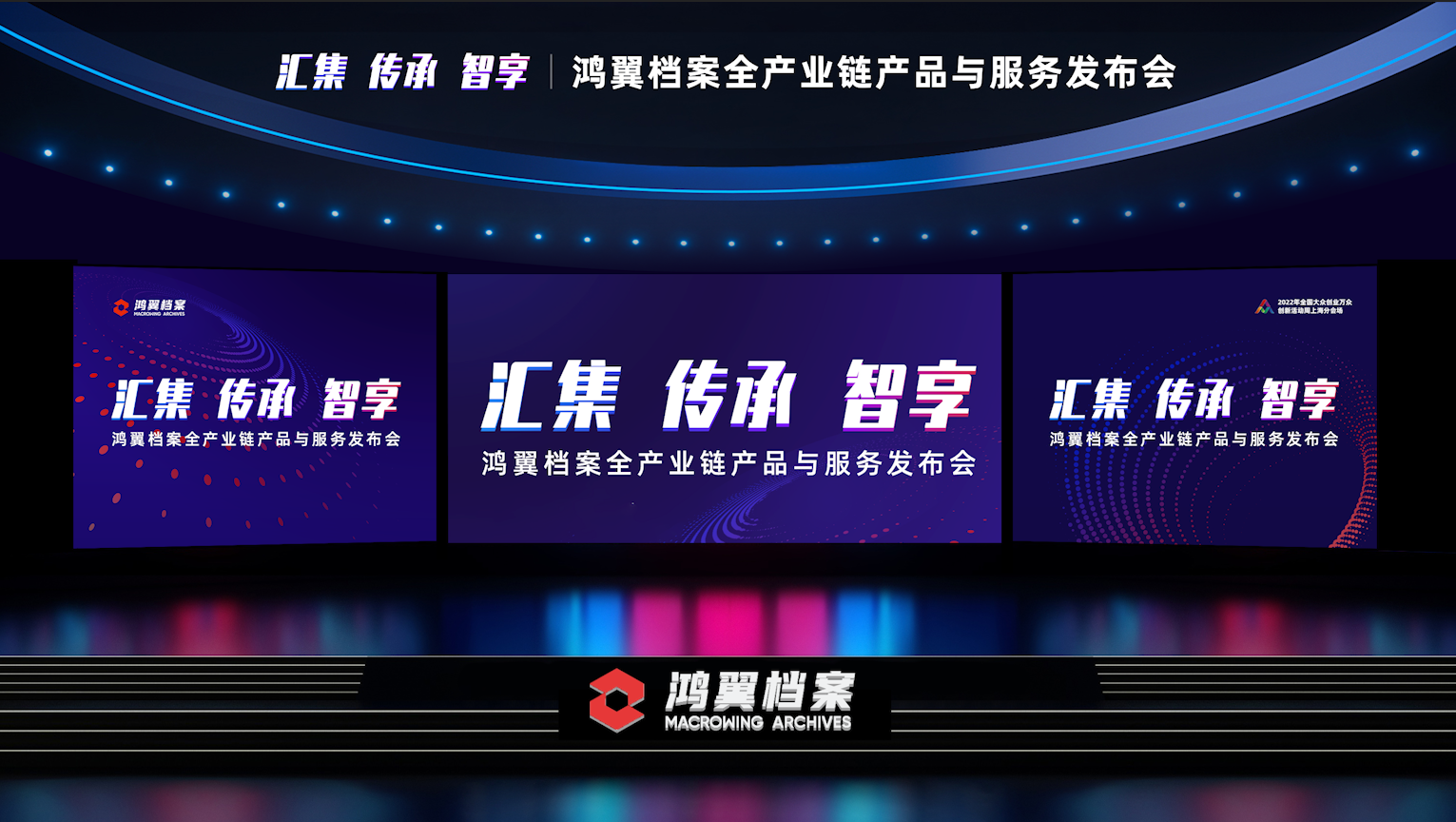 “三聚焦，五服务”——鸿翼档案全产业链产品与服务发布会成功举办